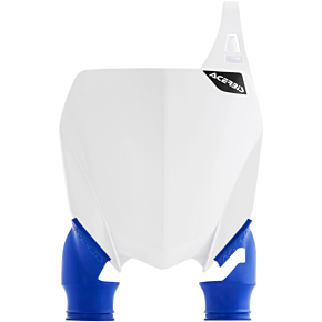 Acerbis Raptor Number Plate - White - Yamaha