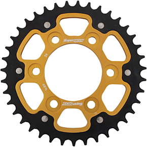 Rear Stealth Sprocket Alu/stl 39t-525 Gld Kaw