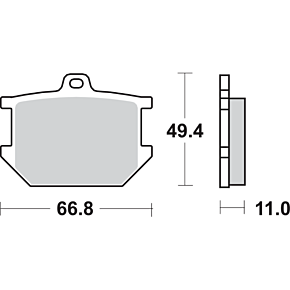HF Brake Pads - XS 360 507HF