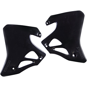 Acerbis Radiator Shrouds - CR 95-6 - Black