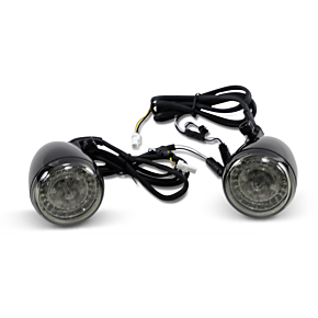 Custom Dynamics ProBEAM® Turn Signals - Gloss Black - ECE PB-IND-ECE-AW-B