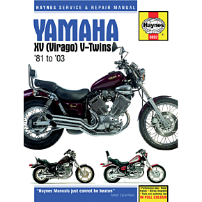 Haynes Manual - Yamaha XV Virago V-Twin M802