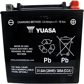 Yuasa AGM Battery - YIX30L-BS 1.4 L YUAM6230X