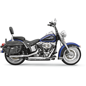 3" Mufflers - Chrome - Bologna - Softail '07-'17 12117F