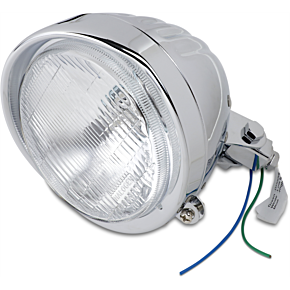 Headlight with Visor 5-3/4" - Grooved DS-280000