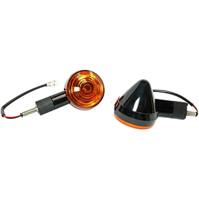 K and S Technologies DOT Turn Signal - Amber/Black