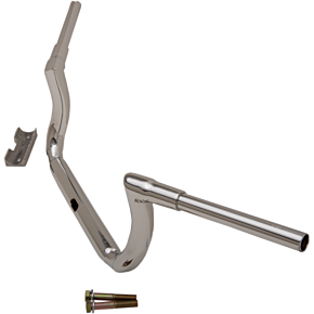 La Choppers Handlebar - Grande Twin Peaks - 8" - Chrome LA-7365-08