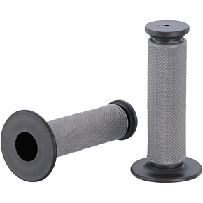 Moose Racing Gray Diamond Qualifier Grips