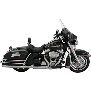 Mustang Lowdown Vintage Seat with Driver Backrest - Black Studded 79912