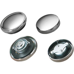 Gas Cap - Vented - Chrome DS-390130