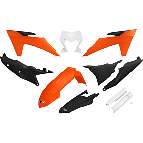 Body Kit - Orange/Black - KTM - EX '24-'25 KTKIT530F@111