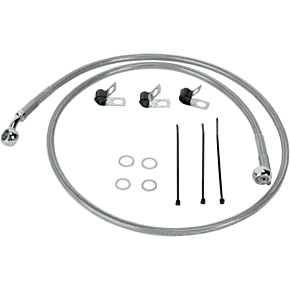 Brake Line - Front (Upper) - Stainless Steel 1741-0872