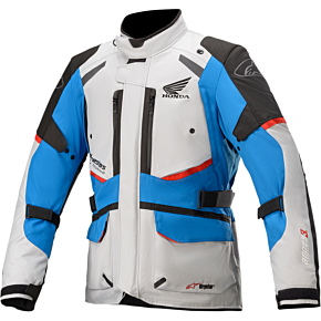 Honda Andes v3 Drystar® Jacket - Gray/Blue/Red - Large 3207421-9173-L