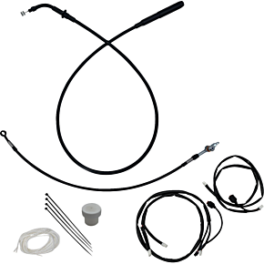 EZ Installation Kit - +8" - FLHX, FLHXSE - Black 149016-B