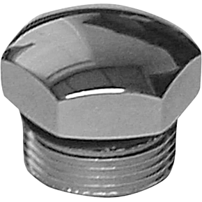 Transmission Plug - Chrome - Hex 7351-2