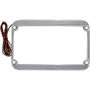 Lighted License Plate Frame - Chrome KW05-01-0088-C