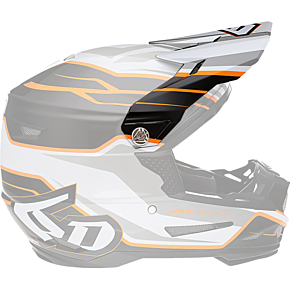 ATR-2 Visor - Phase - White Orange 72-6100