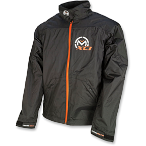 Moose Racing Youth XC1 Rain Jacket - Black - 7/8
