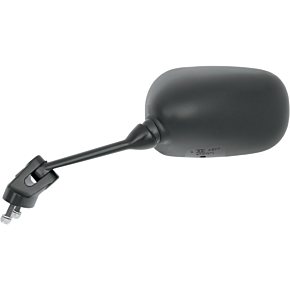 Parts Unlimited Mirror - Black - Left