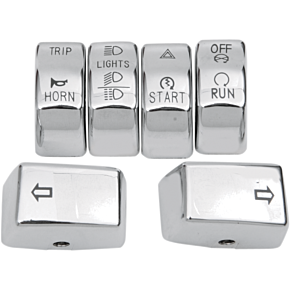 Switch Caps - Chrome 0616-0190