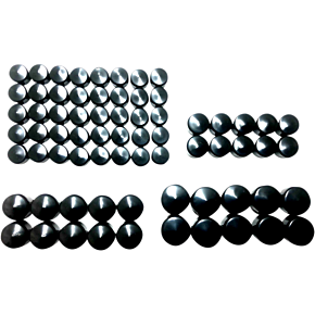 Engine Bolt Covers - Black - M8 2404-0985