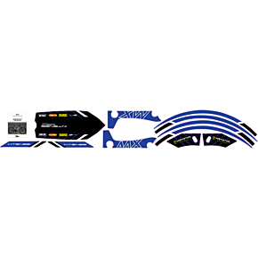 Graphics Kit for Tazer MX - Star Racing 10-80-100-STAR