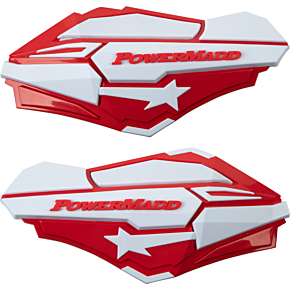 Handguards - Red/White 34422