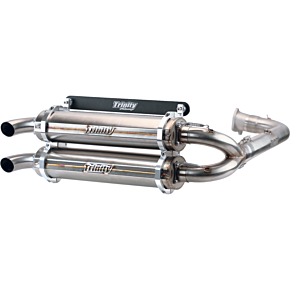 Stainless Steel Exhaust TR-4153D-SS