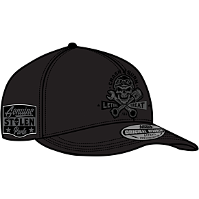 Crash 'n Burn Hat - Black - One Size HT82101
