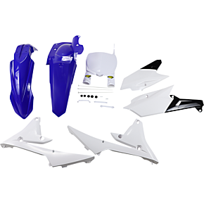 Cycra Plastic Body Kit - OE White/Blue/Black 1CYC-9412-00
