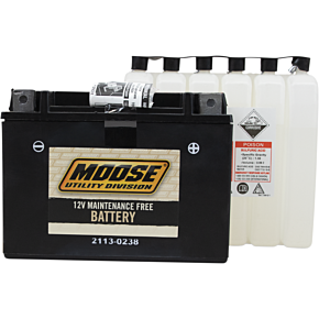 Moose Racing AGM Battery - YTX15L-BS