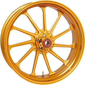 Performance Machine Pm Wheel - Assault - Single Disc - Rear - Gold Ops™ - 18"x5.50" - Without ABS 12707814RASLAPG