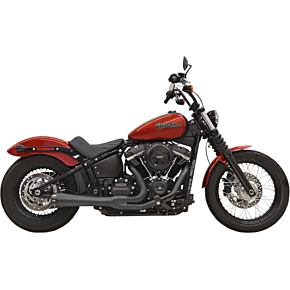 2-into-1 Road Rage Exhaust System - Black 1S72RB