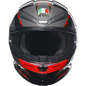 K6 S Helmet - Slashcut - Black/Gray/Red - XL 2118395002014XL