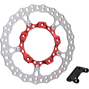 Rotor 14" - Front Right - Red 300-007