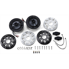 All-Weather 4" 2-way 2 Ohm Speakers 45KM42