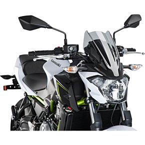PUIG New Generation Windscreen - Smoke - Kawasaki