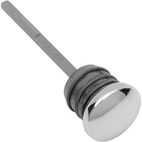Oil Tank Plug - Chrome 0710-0089