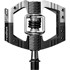 Crankbrothers Mallet E LS Pedals - Black/Silver 16247