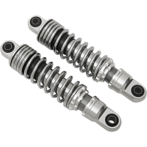 Drag Specialties Shocks Premium Ride-Height Adjustable Shocks - Chrome - Standard - 13" C16-0157A