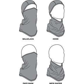 Balaclava Sport - Black/White WB4L091