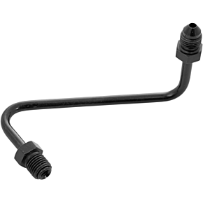 Tube Adapter - Double Bend - Black P666-03BK