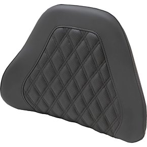 Tour-Pak® Backrest Pad Cover - Lattice Stitched - Black 88-11885LS