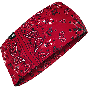 SportFlex® Headband - Red Paisley HBL106