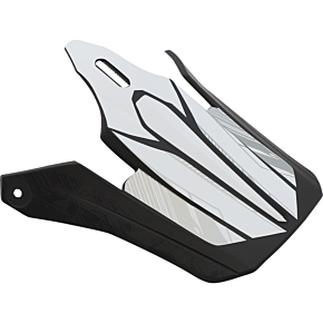 Youth F.I. Visor Kit - Fractal - Matte Black/Red 0132-1583
