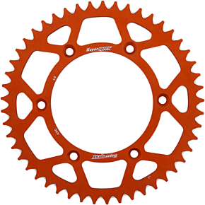 Supersprox Rear Sprocket - Orange - KTM/Husqvarna/Husaberg - 49 Tooth RAL-990-49-ORG