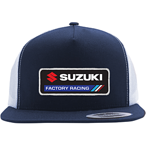 Suzuki Factory Hat - Navy/White 22-86404