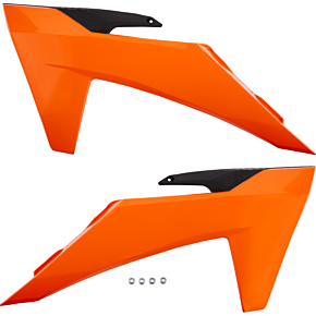 Radiator Covers - Orange/Black KT05011#127