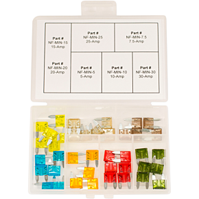 Assorted Mini Fuse Kit 40pc