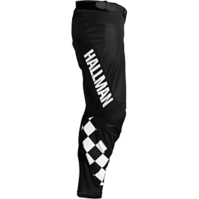 Hallman Differ Cheq Pants - Black/White - 30 2901-9517